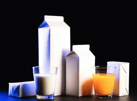 Milk and juice cartons